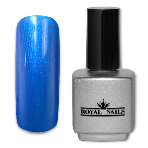 Royal Nails UV Gel Polish: UV gel polish Blueberry Blue Glitter 11 ml.