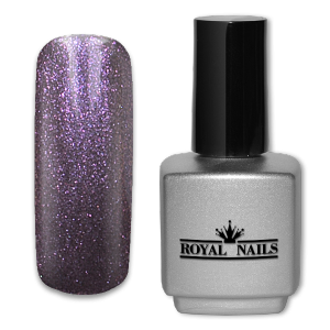 Royal Nails UV Gel Polish: UV gel polish Dark Lavender Glitter 11 ml.