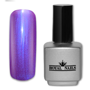 Gel Nagellack Royal Nails Medium Purple Sparkling 11 ml., Shellack, soak off gel, Vernis semi permanent, Smalto Semipermanente, gel nail polish