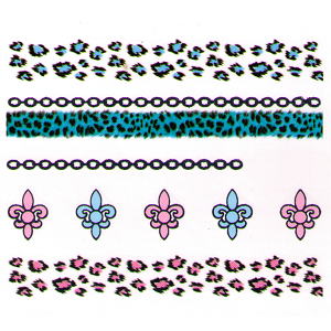 Royal Nails Stickers pour ongles: Nail Art Sticker pour ongles Nr. 2343