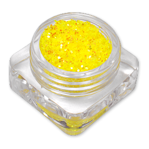 Royal Nails Glitter and Tinsel: Nail Art Hologram Glitter Light Mustard