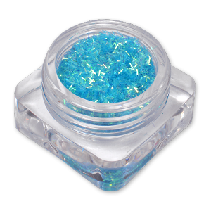 Royal Nails Glitter and Tinsel: Nail Art Hologram Tinsel Saint-Tropez Blue