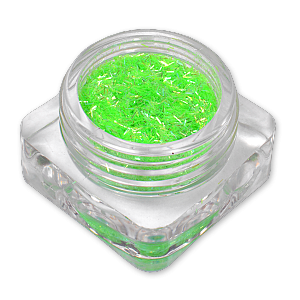 Royal Nails Glitter e flitter: Nail Art Ologramma Flitter per unghie Screaming Green