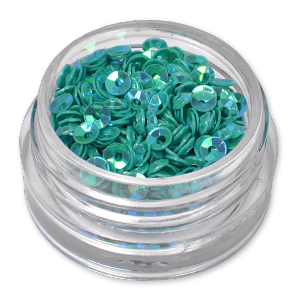 Royal Nails Hologramm: Nail Art Hologramm Ringe sparkling turquoise