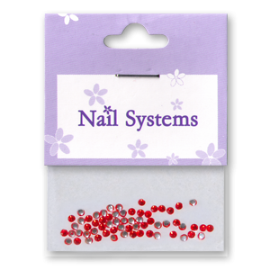 Royal Nails Brillantini: Royal 2 Brillantini per unghie (rosso) 40 pezzi