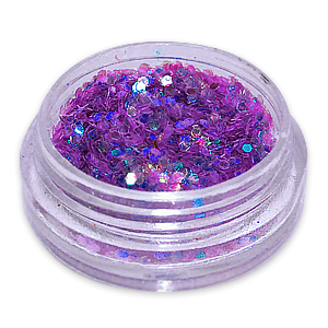 Royal Nails Glitter and Tinsel: Nail Art Hologram Glitter purple
