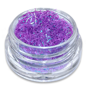 Royal Nails Glitter und Flitter: Nail Art Hologramm Flitter purple blues