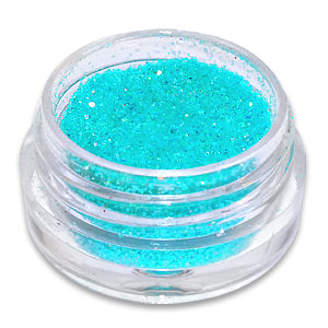 Royal Nails Glitter e flitter: Nail Art Glitter per unghie Bright Turquoise