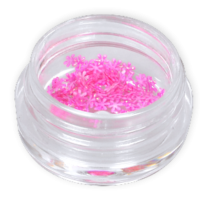 Royal Nails Hologram: Decoration Flowers pink