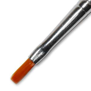 Royal Nails Pennello gel: Pennello per Gel UV, piatto, misura 2