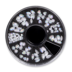 Royal Nails Brillantini: Perle decorative (dimezzate)