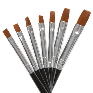 Royal Nails Gel Brush: Set of 7 Gel Brushes