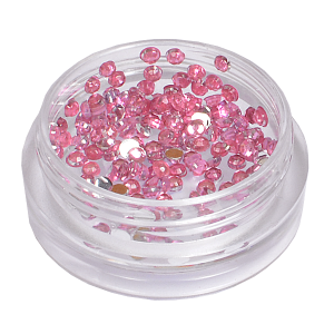 Royal Nails Strass: Strass pour ongles rose ronde