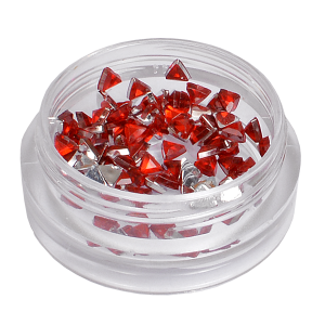 Royal Nails Strass: Strass pour ongles Triangle rouge