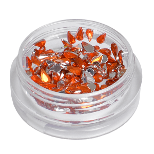 Royal Nails Strass: Strass pour ongles gouttes orange
