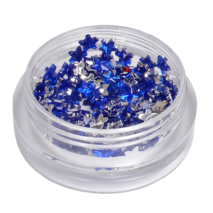 Royal Nails Strass: Strass pour ongles Étoile bleue