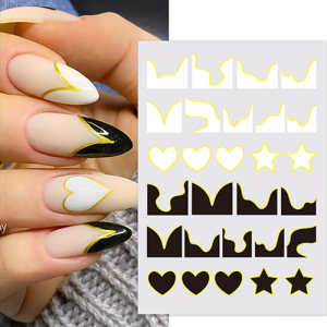 Royal Nails Stickers pour ongles: Nail Art Sticker pour ongles Nr. 4454