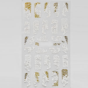 Royal Nails Stickers pour ongles: Nail Art Sticker pour ongles Nr. 4485