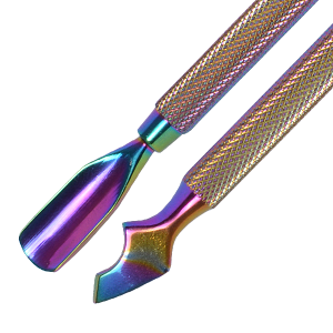 Royal Nails Pinceau à gel: Spatule métallique Rainbow