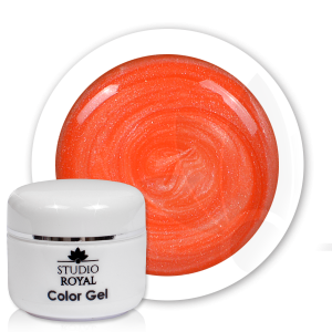 Royal Nails Color Gel: Studio Royal Nail-Art Color Gel Nr. 70 Tangelo Glimmer