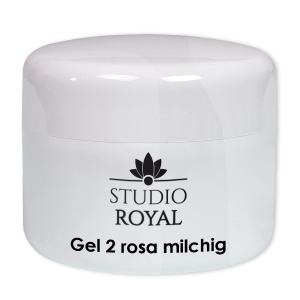 Royal Nails Studio Royal Gel: Gel 2 rose milky Studio Royal, 15ml