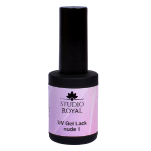 Royal Nails Vernis semi permanent: Vernis Gel UV Nude 1 Studio Royal, 10ml