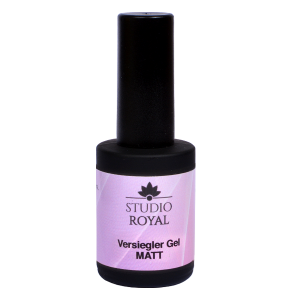 Royal Nails Gel-Nagellack: Studio Royal Versiegler Gel MATT, 10ml