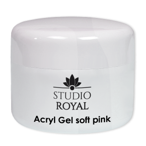 Royal Nails Acrylic Gel: Acryl Gel soft pink Studio Royal, 15ml