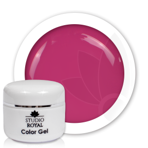 Royal Nails Color Gel: Studio Royal Nail-Art Color Gel Nr. 10 Dark Raspberry Pink, 5ml